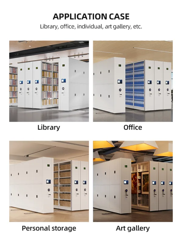 Mobile Shelving detail 02