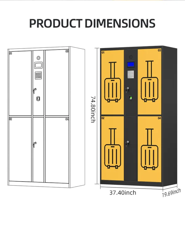 Smart Luggage Locker detail 02