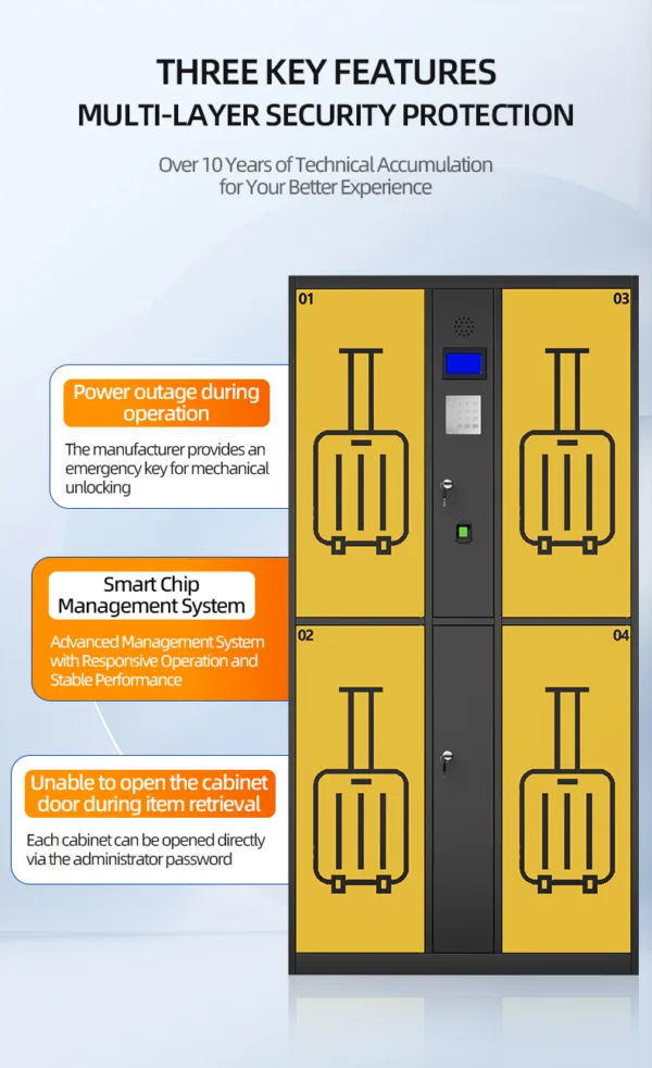 Smart Luggage Locker detail 04