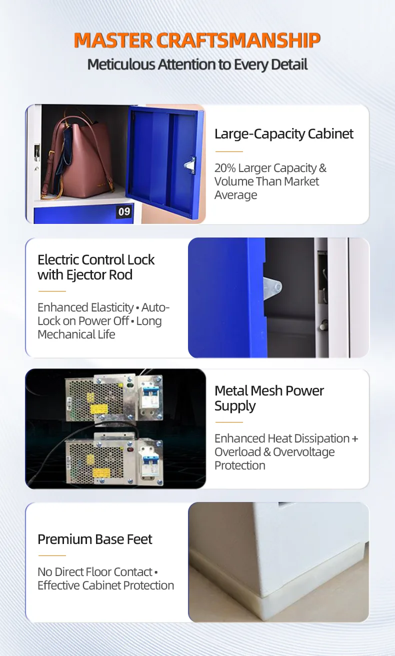 Smart Storage Locker detail 10